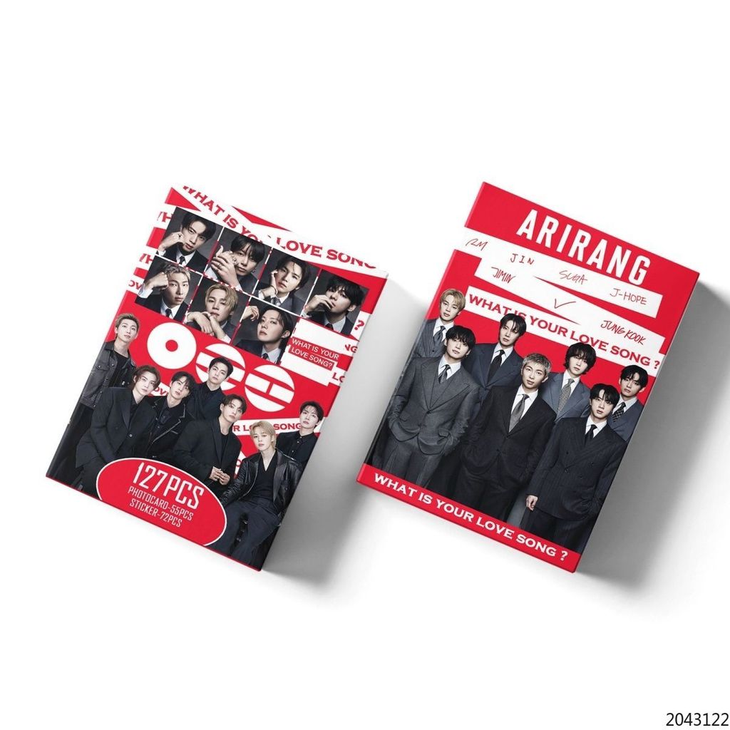 127 แผ่น BTS BTS Return Fifth อัลบั้ม ARIRANG Photocard V Kim Taehyung RM Tian Jungkook JK