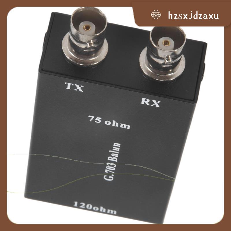 hzsxjdzaxu2.048Mbps G703 Coaxial BNC to RJ45 Transmitter E1 Converter Balance to Unbalance 75 Ohm to