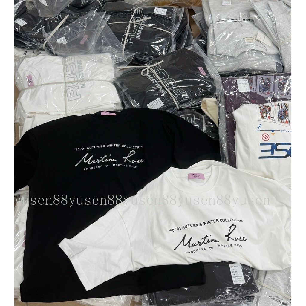 Ma88e ro88e เสื้อยืดแขนสั้นผ้าฝ้ายมาถึง
