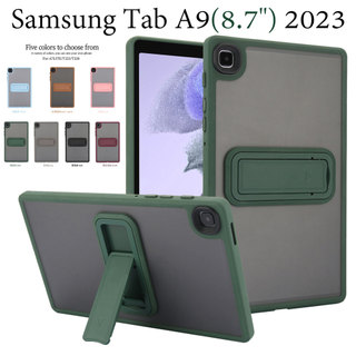 SAMSUNG สําหรับSamsung Galaxy Tab A7Lite 8.7inch 2021 กรณีแท็บเล็ตGalaxy Tab A9 2023 คุณภาพสูงMatteพร้อมขาตั้งDropทนกรณี