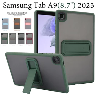 SAMSUNG สําหรับSamsung Galaxy Tab A7Lite 8.7inch 2021 กรณีแท็บเล็ตGalaxy Tab A9 2023 คุณภาพสูงMatteพร้อมขาตั้งDropทนกรณี