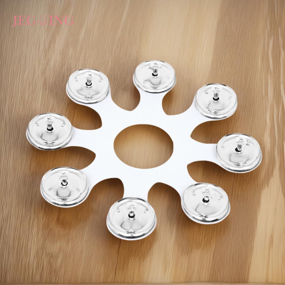 Tambourine Hi-Hat Wear Resist Cymbal Hi-Hat Bell Drum Percussion Accessories