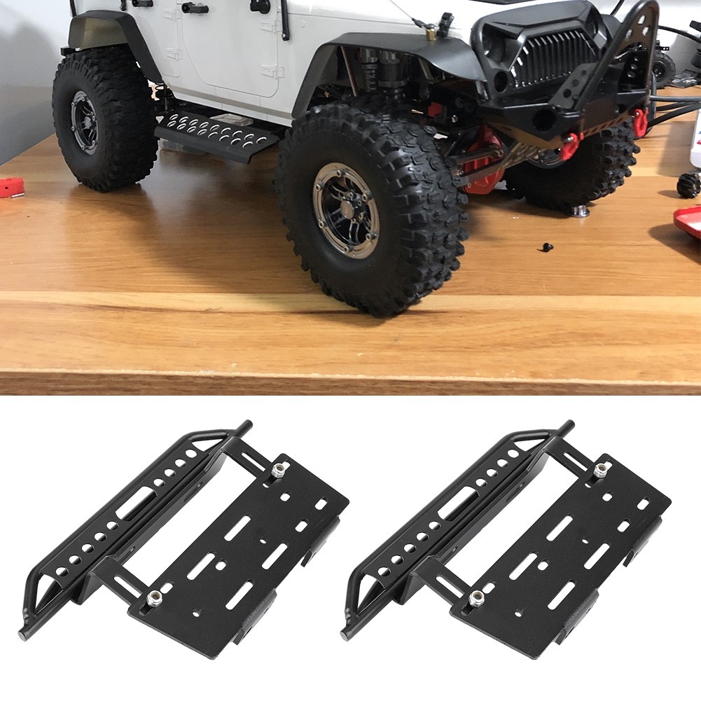 RC รถเหยียบแผ่นเท้าวัสดุโลหะสําหรับช่างซ่อมรถยนต์ Axial 90046 SCX10 SCX10-ll