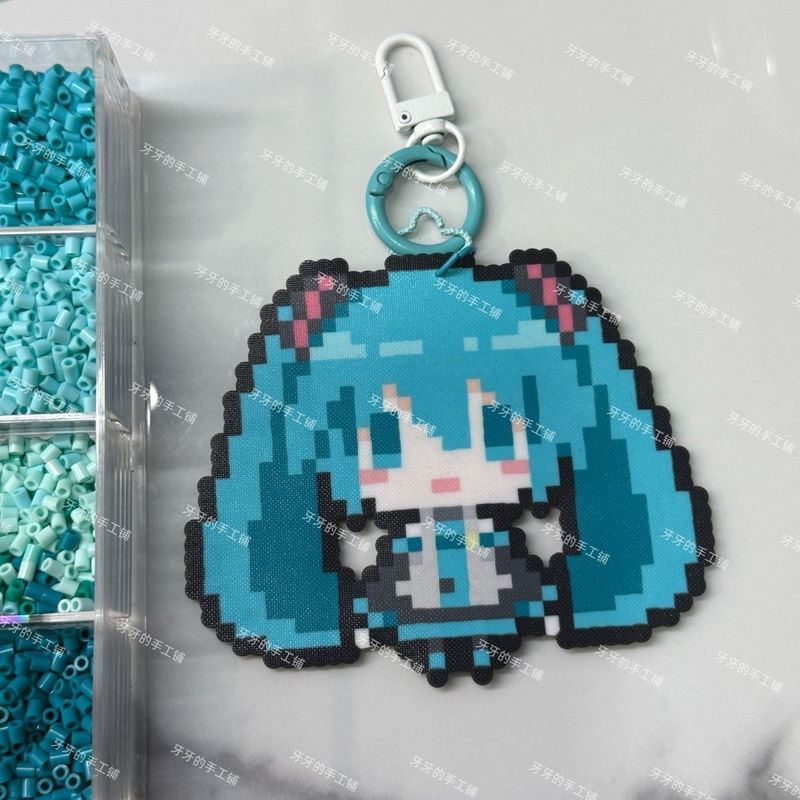Good Good Good Goods [Miku Hatsune Miku] ถั่วสําเร็จรูปที่กําหนดเองน่ารักกระเป๋าจี้ของขวัญพวงกุญแจอุ