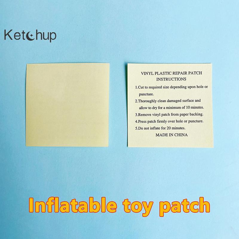 [Ktchup-t]_patch กาวซีล PVC สำหรับซ่อมของเล่นเป่าลมและเรือยอร์ทในสระ