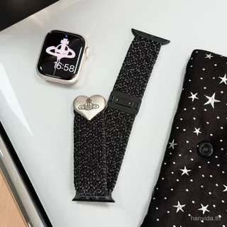 แฟชั่น Queen Mother ถักแม่เหล็กไนลอนทอสําหรับ Xiaomi Redmi Watch 5 Active Redmi Watch 4 3 Active Band สมาร์ทวอท์ชเปลี่ยนสายนาฬิกาสําหรับ Redmi Watch 5 Lite