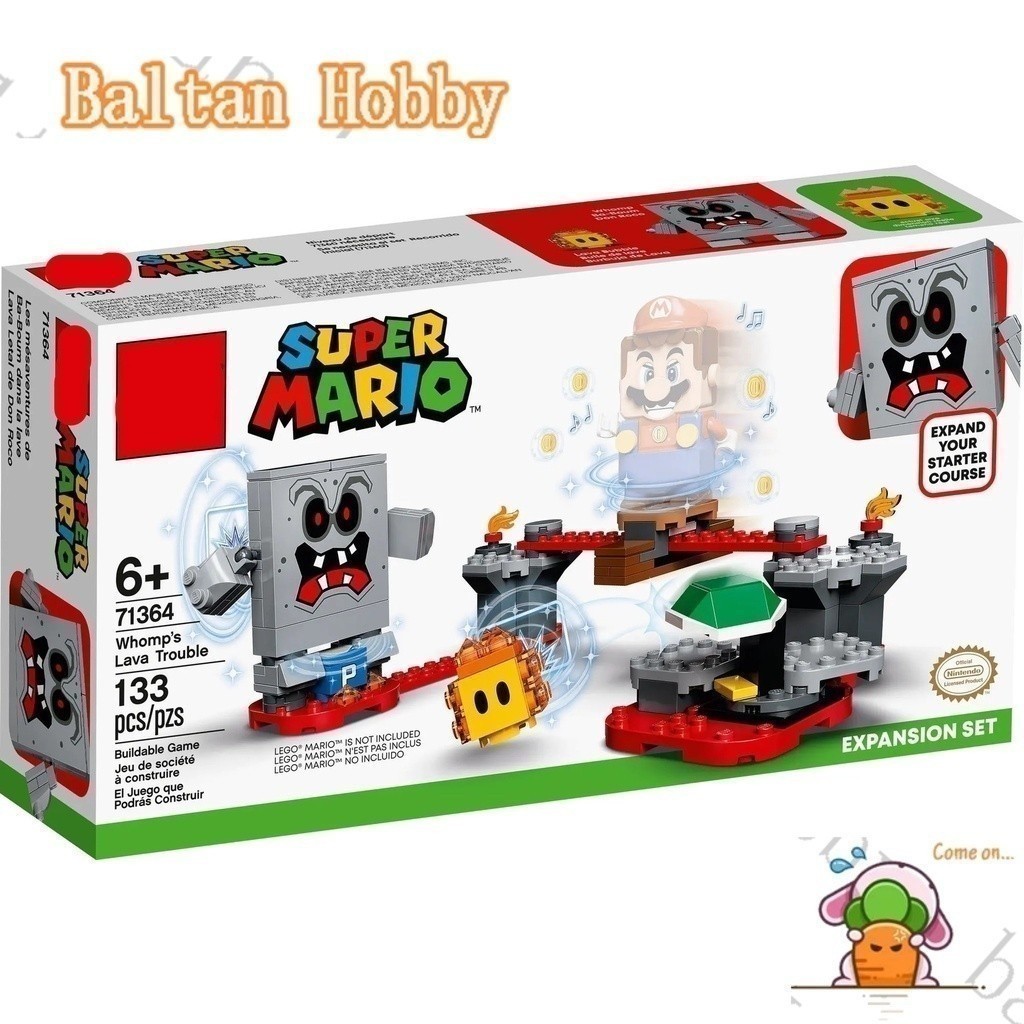 DADA Hobby DH8Y ใช้งานร่วมกับ /Super Mario/Whomps Lava Trouble Expansion ชุด/71364/71712/60017/Build
