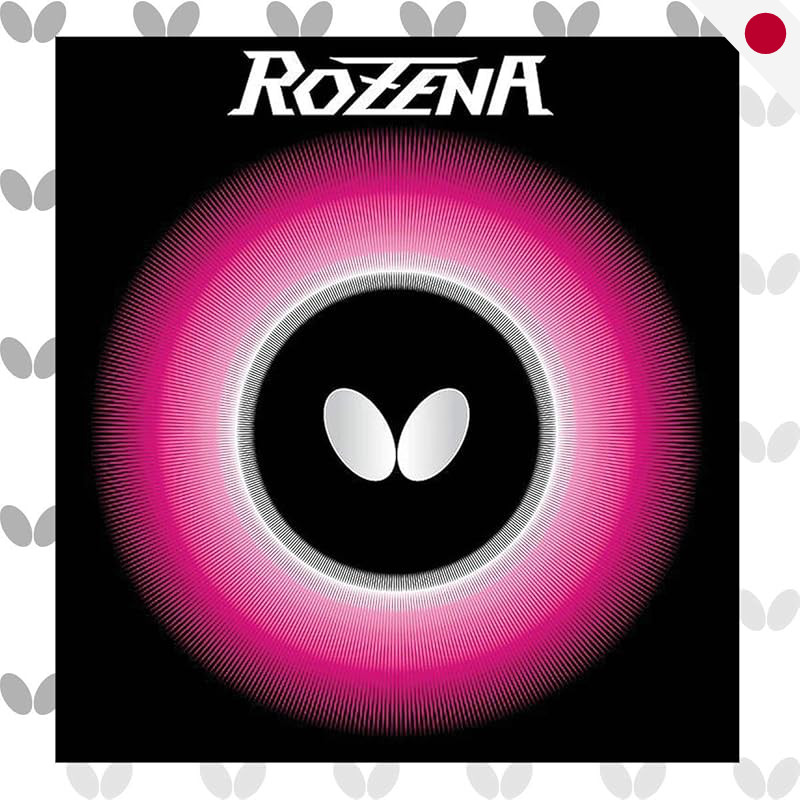 Butterfly Rozena Table Tennis Rubber - High Tension ITTF Approved (06020) Japan Direct