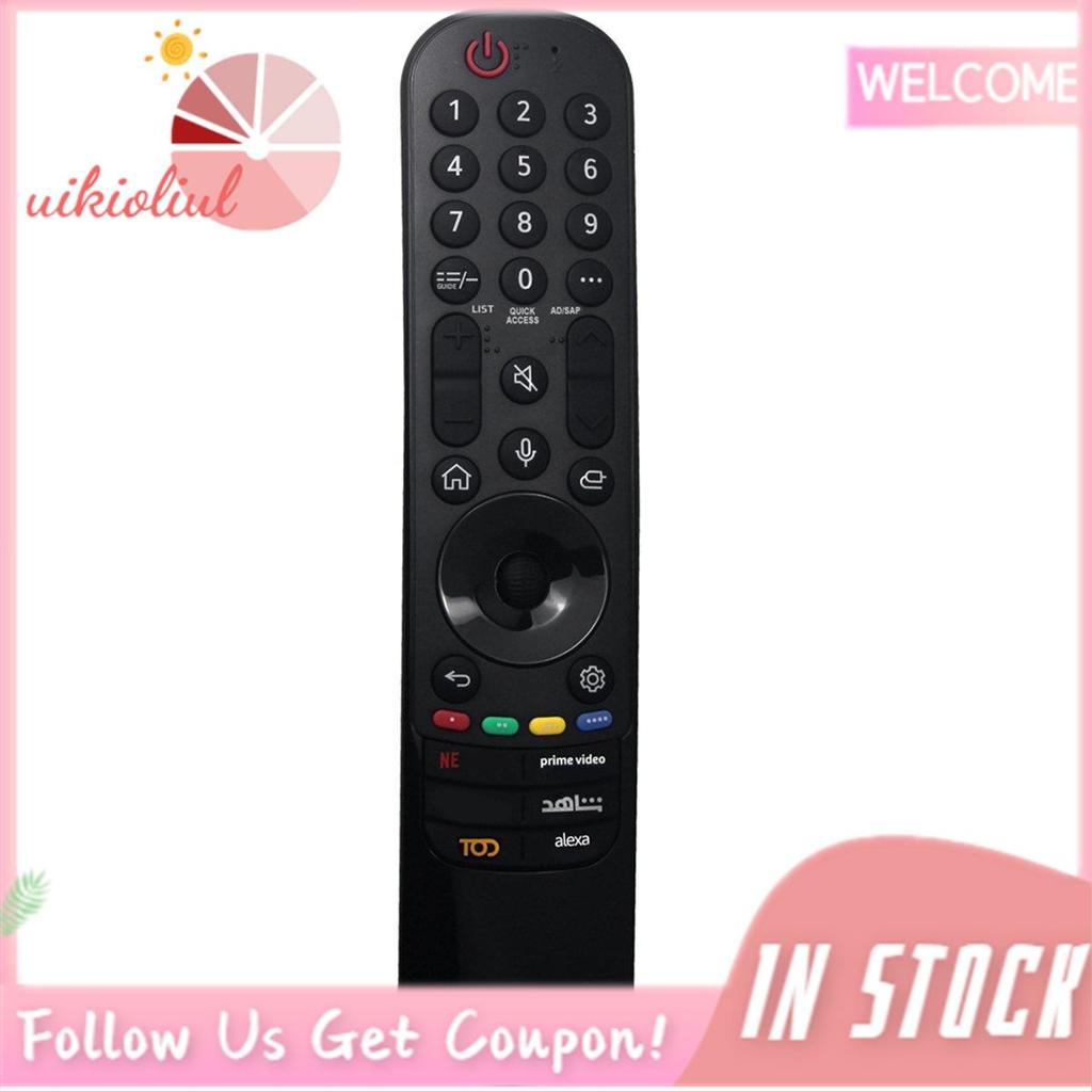 เปลี่ยน AKB MR23GA76043107 รีโมทด้วยเสียงสําหรับสมาร์ททีวี OLED QNED B3 C3 G3 Series NanoCell UHD 4K