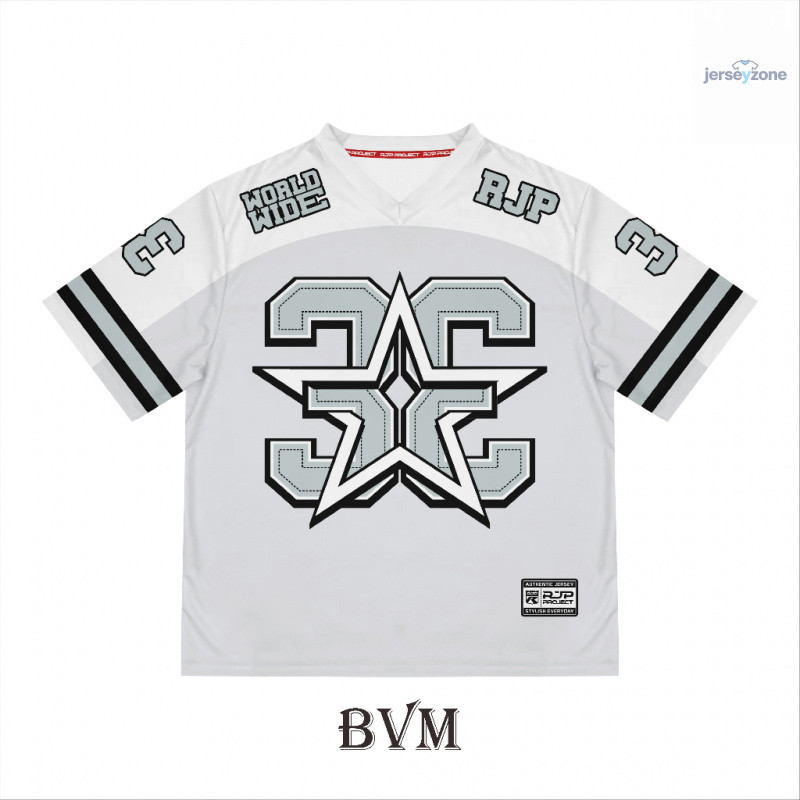 JerseyZoneID Streetwear Jersey Number 33 / Oversize / Boxy Fit / Hockey / Rugby / Retro / Vintage / 