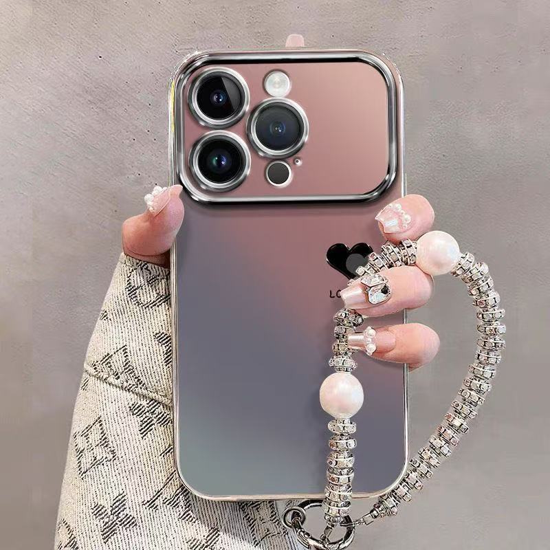 เคสโทรศัพท์ลายหัวใจ ใช้ได้กับ iPhone 11/12/13/14/15 Pro/17 Pro/16 Pro Max, X/MAX/XR, 7/8 Plus เคสโทรศัพท์คุณภาพสูง