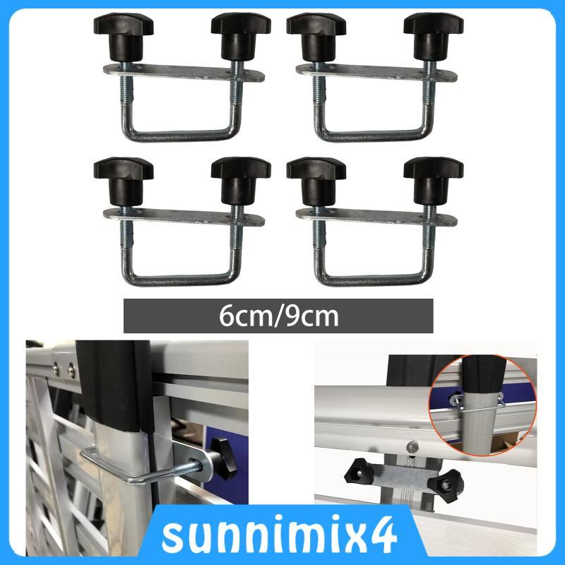 [H2Sports] 4 ชิ้นกล่องหลังคา U Bolt Clamp Rooftop Cargo Carrier Rack Bolt ติดตั้งง่าย