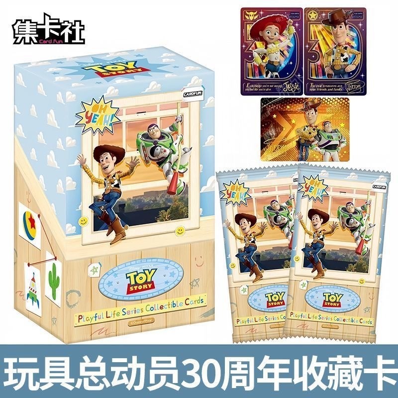 Toy Story Card Collection Card Club Card Fun Life Series Collection Card สินค้าอนิเมะ