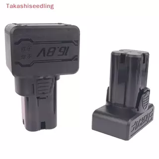(Takashiseedling) สําหรับ Makita 12/16.8/25V ไขควงไฟฟ้าชาร์จไร้สายสว่านไฟฟ้าความจุขนาดใหญ่ปลอกแบตเตอรี่