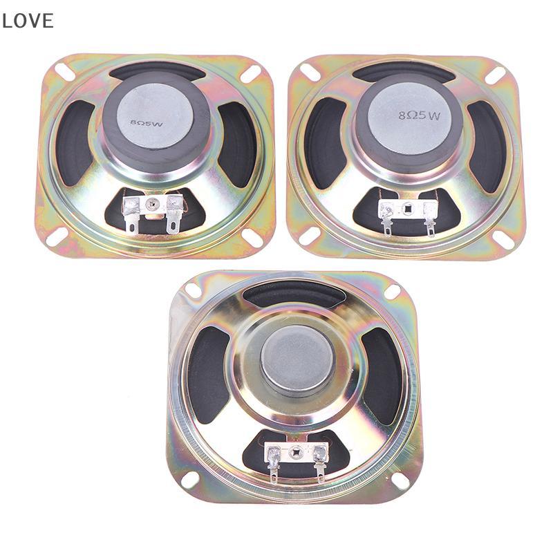 [JJCW] ลําโพงอาเขต 4 นิ้ว 8 โอห์ม 5W ลําโพงพร้อมตะแกรง 4 นิ้วสําหรับเกมอาเขตเครื่องกรงเล็บลําโพงเครื