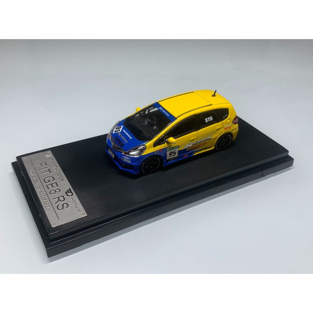 SW 1: 64 Honda Jazz Fit 2 รุ่น GE8 RS รุ่นรถรุ่นช้อนยี่ห้อใหม่เดิมแพคเกจไร้ที่ติ