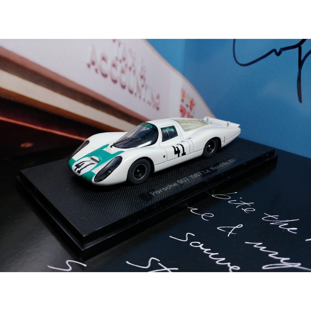 EBBRO Porsche 907 Long Tail Edition Le Mans 24 ชั่วโมง Endurance Race 1967 Fifth Group Champion Seve