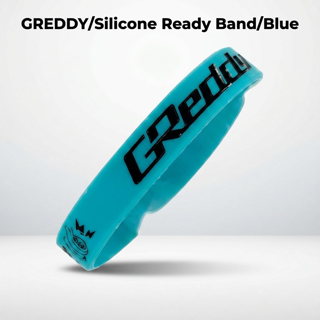 GREDDY/Silicone Ready Band/Blue