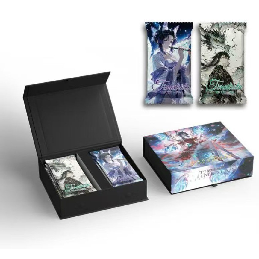 #Support แลกชั่น #2026 QianQiuHuaYe ใหม่ Demon Slayer คอลเลกชันการ์ดปกติการ์ด Shinobu Nezuko Mitsuri Booster กล่อง