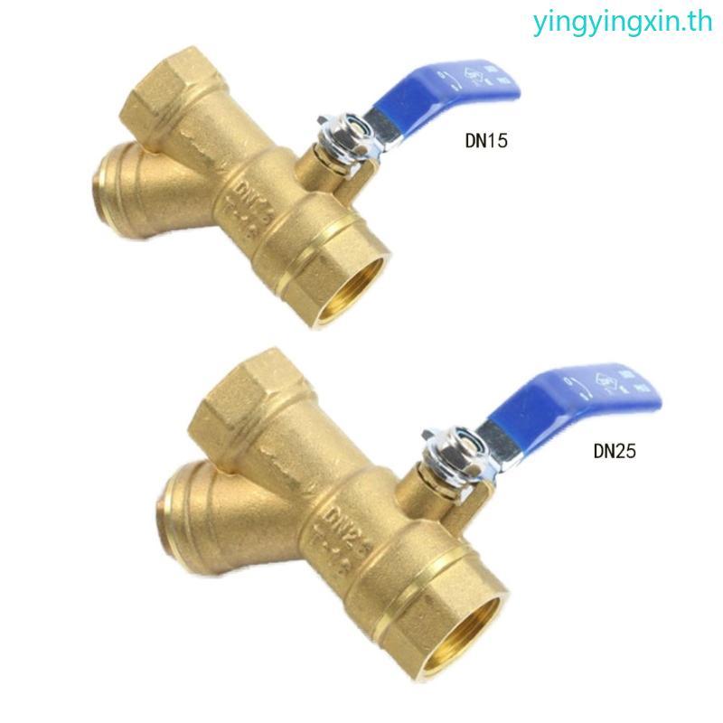 YIN Filter Connector Y Filter ทองเหลืองอุปกรณ์กรองออนไลน์ Adaptor Connector