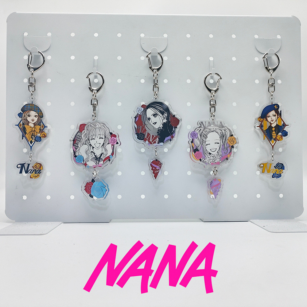 Nana Osaki Anime KeyChain Nana Komatsu ผู้ชาย Key Chain สําหรับผู้หญิงการ์ตูนสร้างสรรค์อะคริลิคพวงกุ