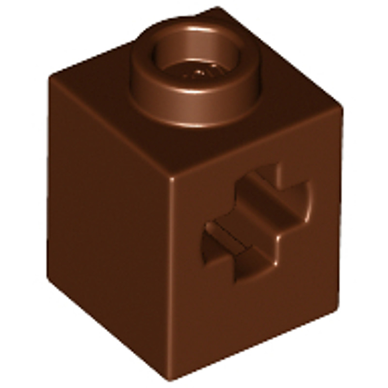 Brick2cube Part - Technic, Brick 1 x 1 with Axle Hole - 73230