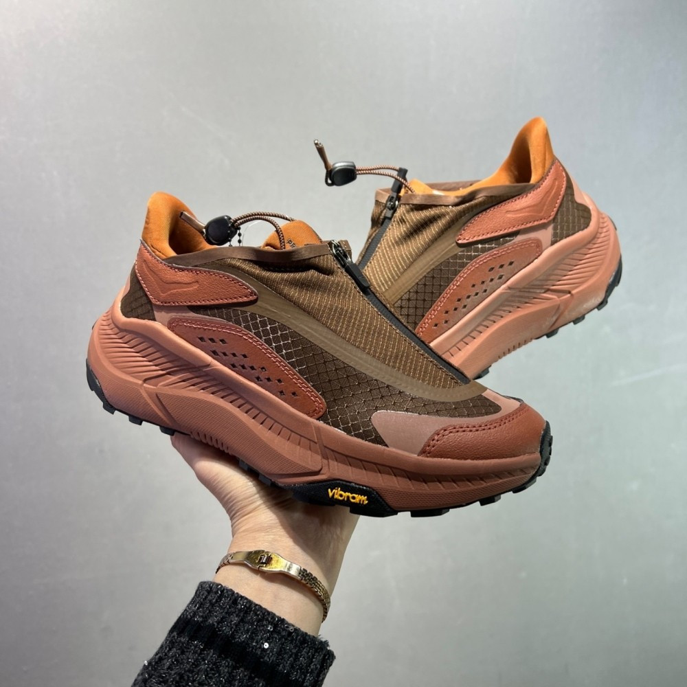 HOKA HOKA PROJECT TRANSPORT Trail รองเท้าวิ่งสําหรับผู้ชายและผู้หญิงรองเท้าผ้าใบ Unisex คู่รองเท้าเด