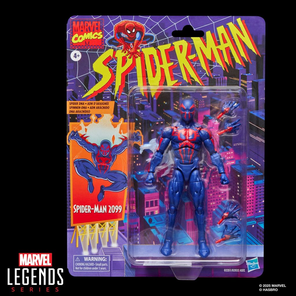 MarvelLegends MarvelLegends Spiderman Wall Card Spiderman 6990 20 ซม.Action Figure