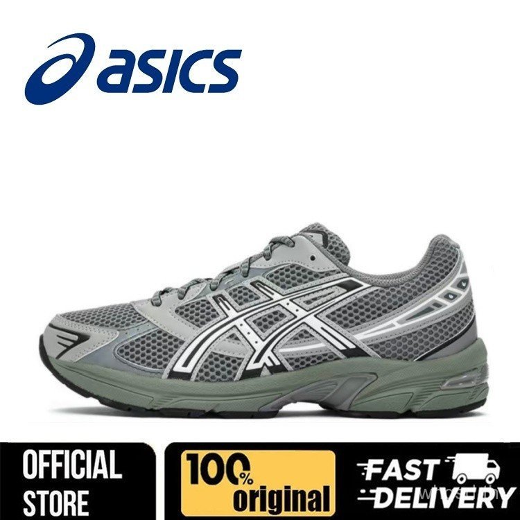 ASICS 1130 รองเท้าวิ่ง_unisex สีเทาและเขียว