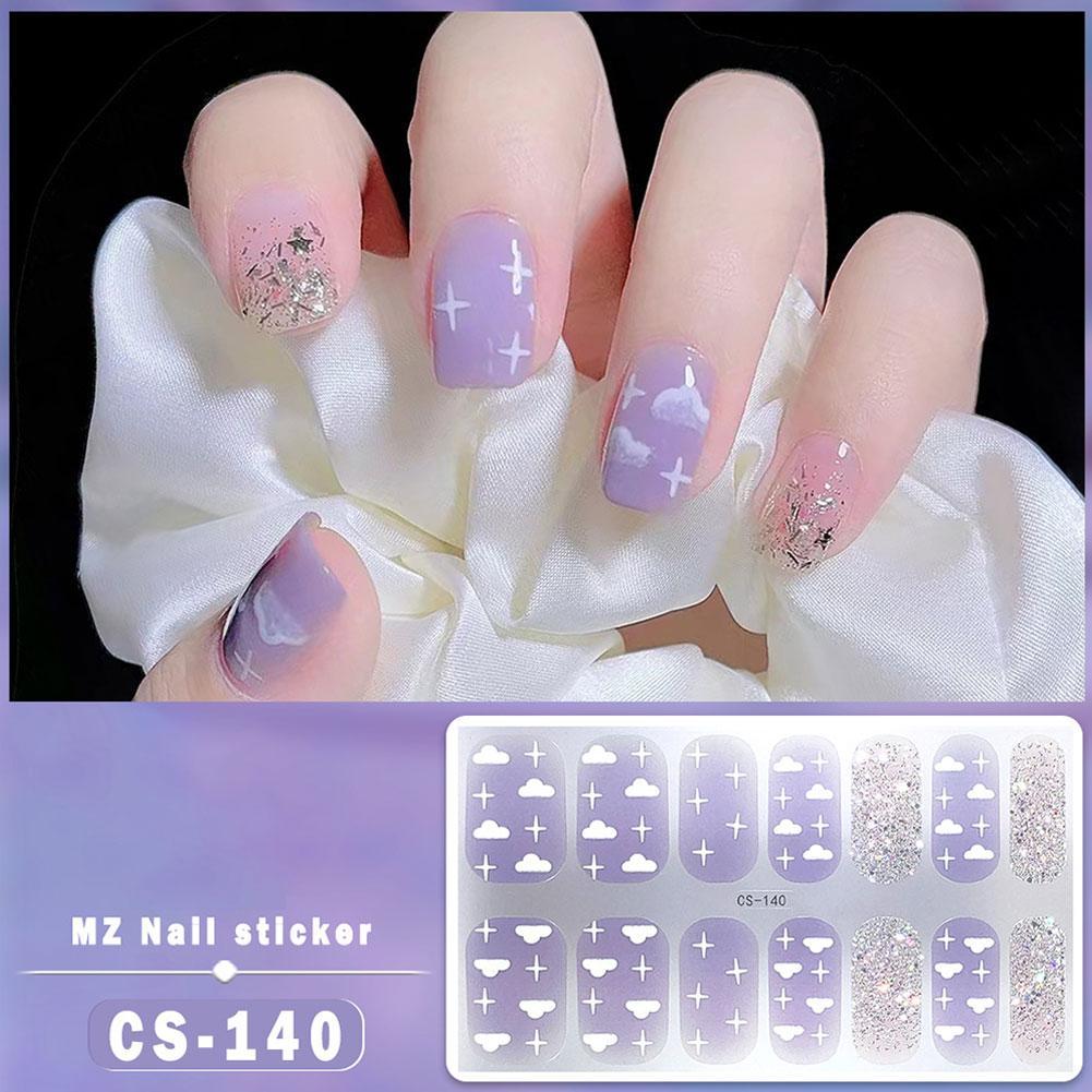 Cs ฟิล์มน้ํามันเล็บเจลกันน้ําอบฟรีฟิล์มดูแลเล็บ T8v3