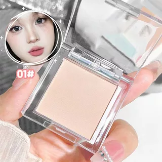 Monochrome Eyeshadow Matte Smoky Pure White Brightening Highlighter อายแชโดว์สีดํา