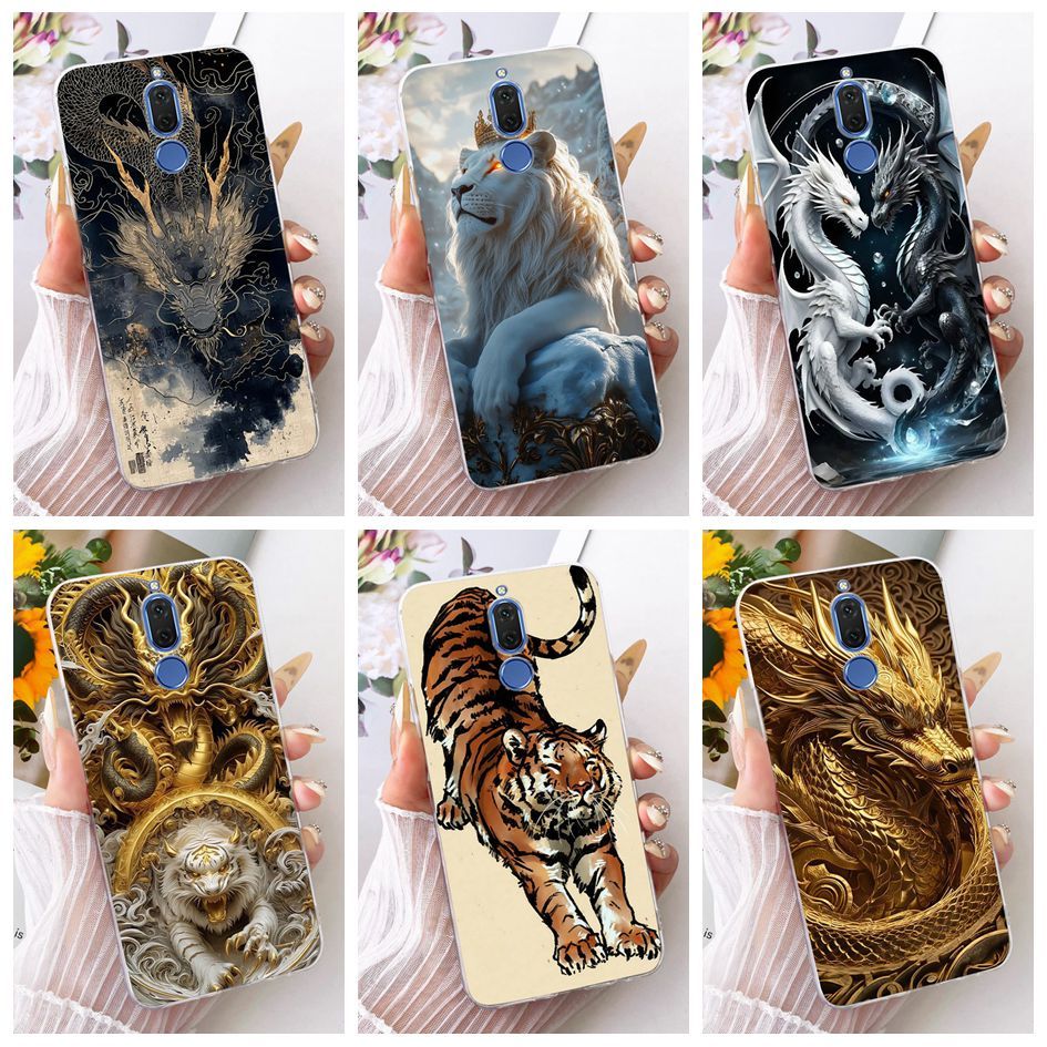 ฝาครอบการ์ตูนสําหรับ Huawei Mate 10 Lite / Nova 2i / G10 Casing RNE-L21 RNE-L22 RNE-L01 RNE-L02 RNE-