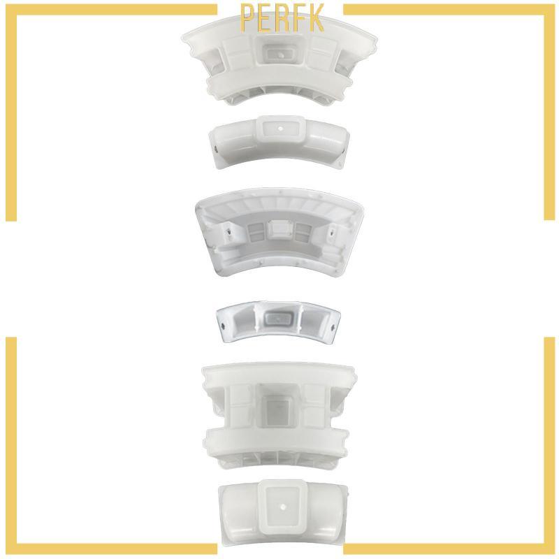 [Perfk] Shaft Wall Block Mould พลาสติกคอนกรีตบล็อก Maker สวนกลางแจ้ง Pavers Mould สําหรับ DIY โครงกา