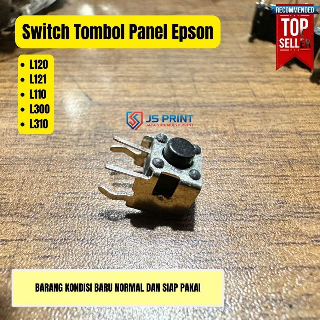 TOMBOL Epson L110 L120 L121 L300 L310 ปุ่มเปิดปิดสวิตช์