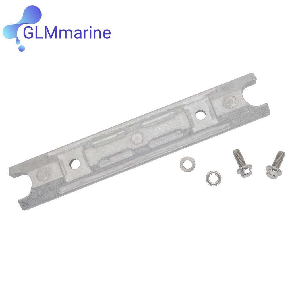 GLM 6H1-45251-01 Anode Zinc Alloy W/สกรู 6H1-45251-03 สําหรับYamaha 40HP To 90HPเครื่องยนต์นอกเรือ 6