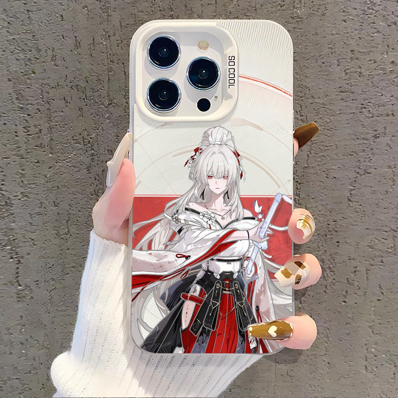 เคส Iphone Samsung Vivo ที่รองรับพร้อมภาพ Hiyuki Wuthering Waves พร้อมเอฟเฟกต์ IMD IT763