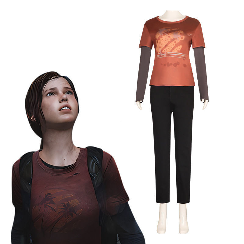 ละครอเมริกัน The Last of Us Season Ellie คอสเพลย์เครื่องแต่งกาย UOMS