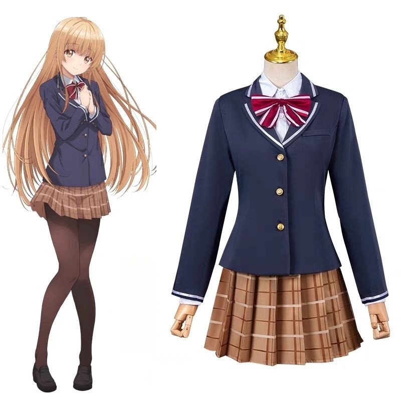 The Angel Next Door Spoils Me Rotten Shiina Mahiru คอสเพลย์เครื่องแต่งกาย jk ชุดฮาโลวีน Carnival Par