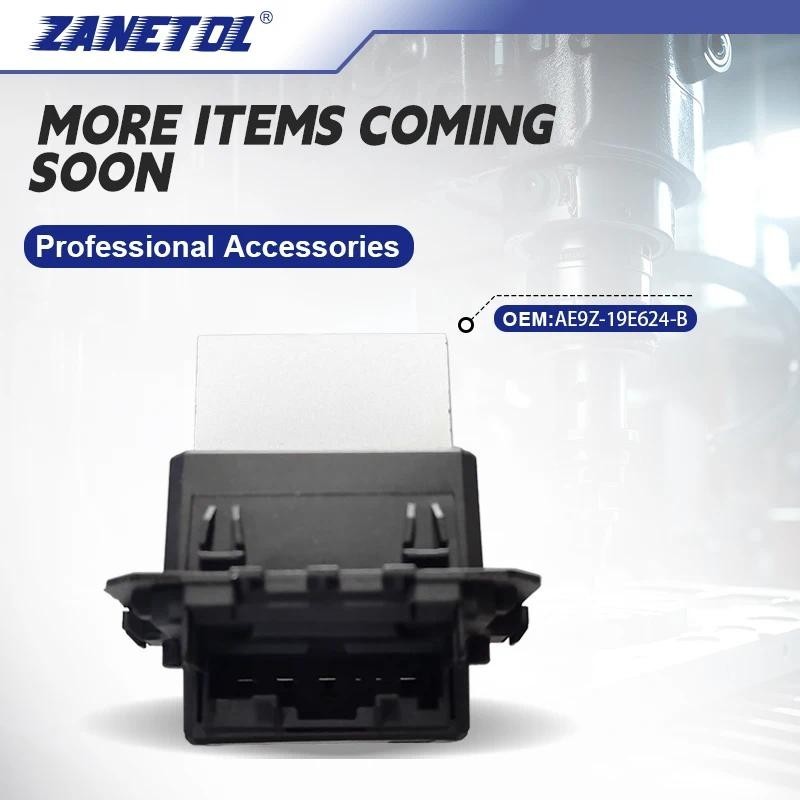 ZANETOL โมดูลควบคุมมอเตอร์โบลเวอร์/ตัวต้านทานสําหรับ FORD F-350 SUPER DUTY 2011~2016 FORD FLEX 2010~