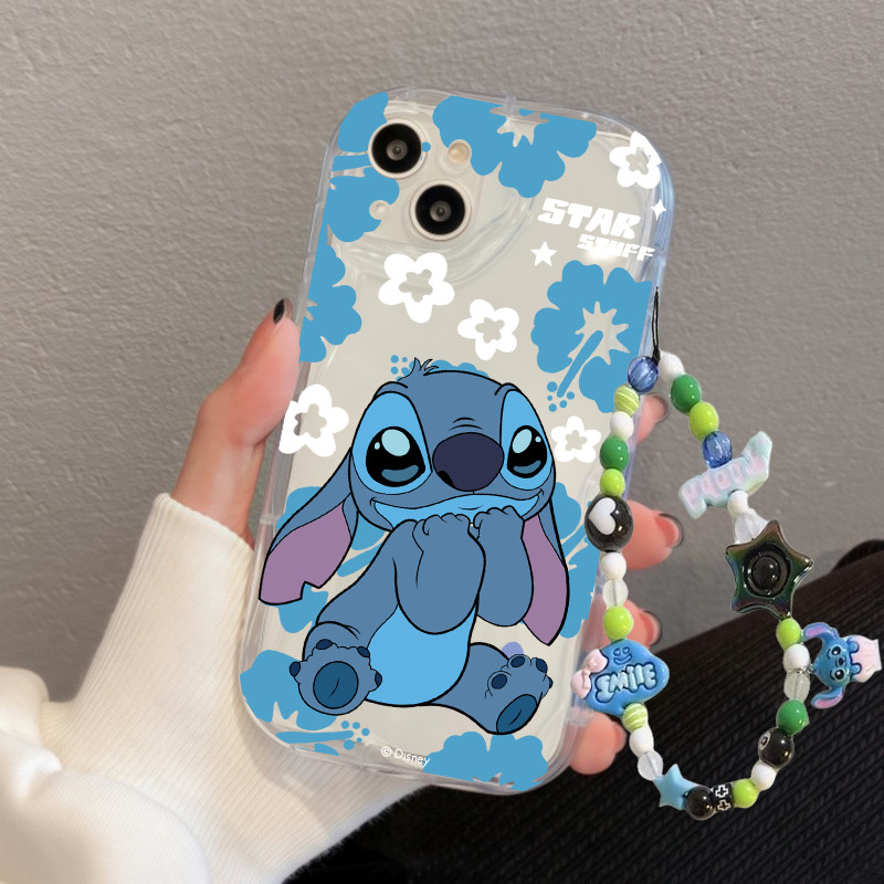 Stitch พร้อมโซ่ปลอกสําหรับ VOVO V60 Lite V50 V40 Lite V30 V3E V29 V29E V27 V27E V25 V23 V23E 5G Clea