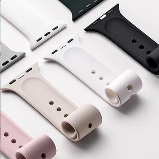 สายยางซิลิโคนอ่อน for Smart Watch IWatch Ultra 3 2 49มม 46มม 45มม 44มม 42มม 41มม 40มม Series 11 10 9 8 7 6 5 4 SE 3 2 1