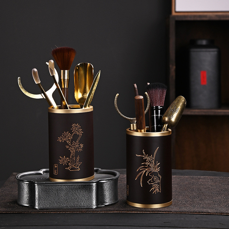 发快Spot电木茶道六子套装 Home Office Home Home Office Inductive Loud Gift Gift Gift Gift Gift Tea Cakelite Six