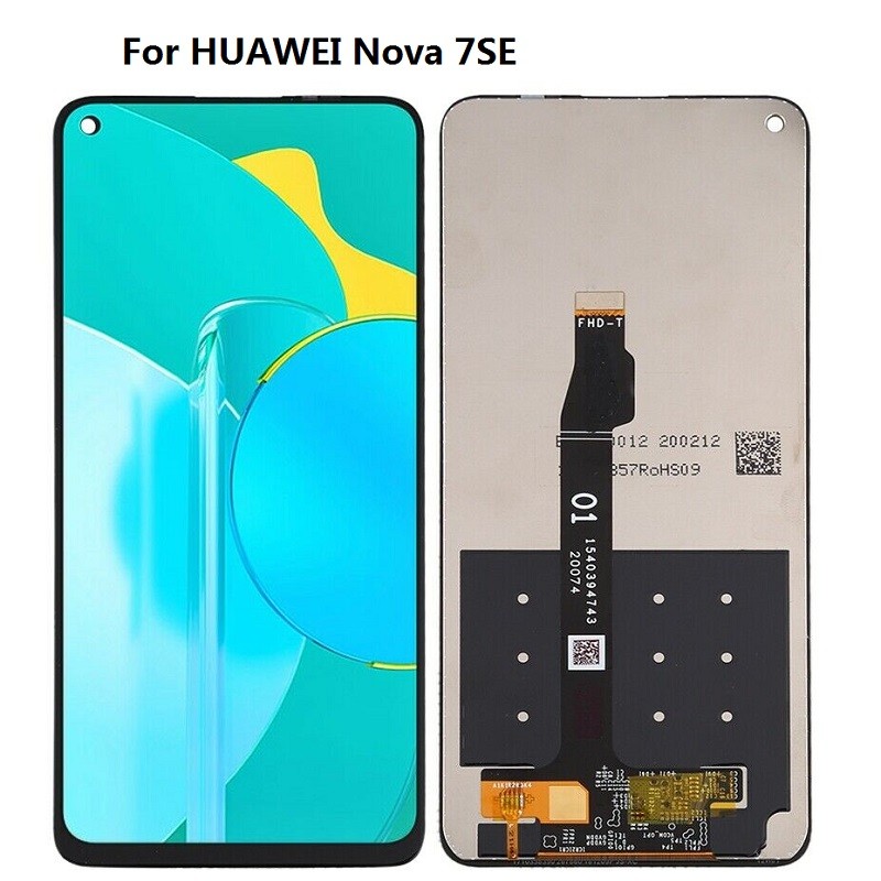 สําหรับ Huawei Nova 7 SE CDY-NX9B ECRAN DISPLAY SCHERMO TELA หน้าจอสัมผัส