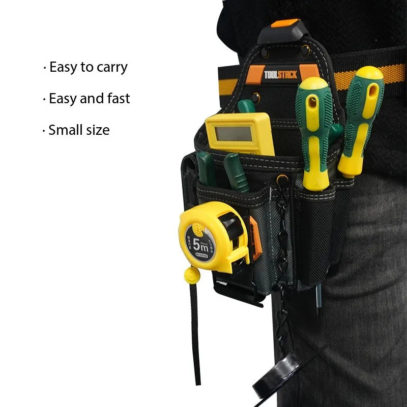 TOOLS TSK-34/TSK-114/ TSK-229A ช่างไฟฟ้าขนาดเล็กกระเป๋า Multi-functional แบบพกพาเครื่องมือเก็บกระเป๋าทนทาน Toolkit กระเป๋าทํางาน - รูปที่ 6