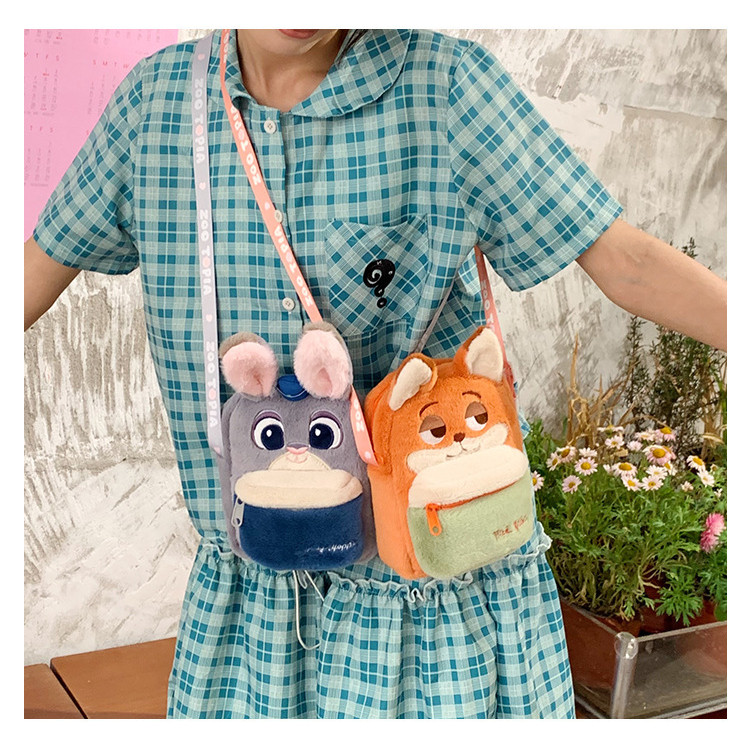 Zootopia Fox SLINGBAG POUCH SLING BAG POUCH HP BAG FUR LIST SLING BAG GIRLS SLING BAG FUR POUCH CHIL