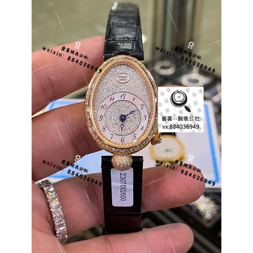 [เพชรแท้สีทอง] สั่งทําพิเศษ Naples Queen Bezel/Head/Character/Buckle Inlaid High-Quality Natural Sou