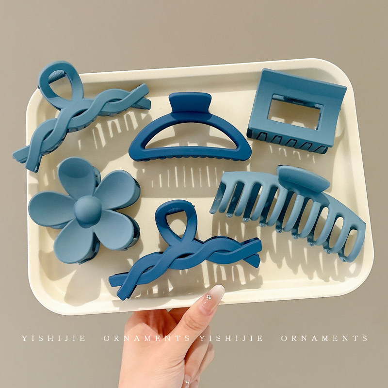 คลิปดอกไม้สไตล์เกาหลีสำหรับผมหางม้า ออกแบบเรียบง่ายและสวยงาม - รูปที่ 2