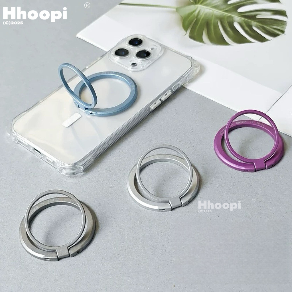 ใหม่ Hdoolink 360° ซ็อกเก็ตแหวนแม่เหล็กติดโทรศัพท์มือถือ สําหรับ iP-hone 15 14 13 12 Pro – โปรปัง