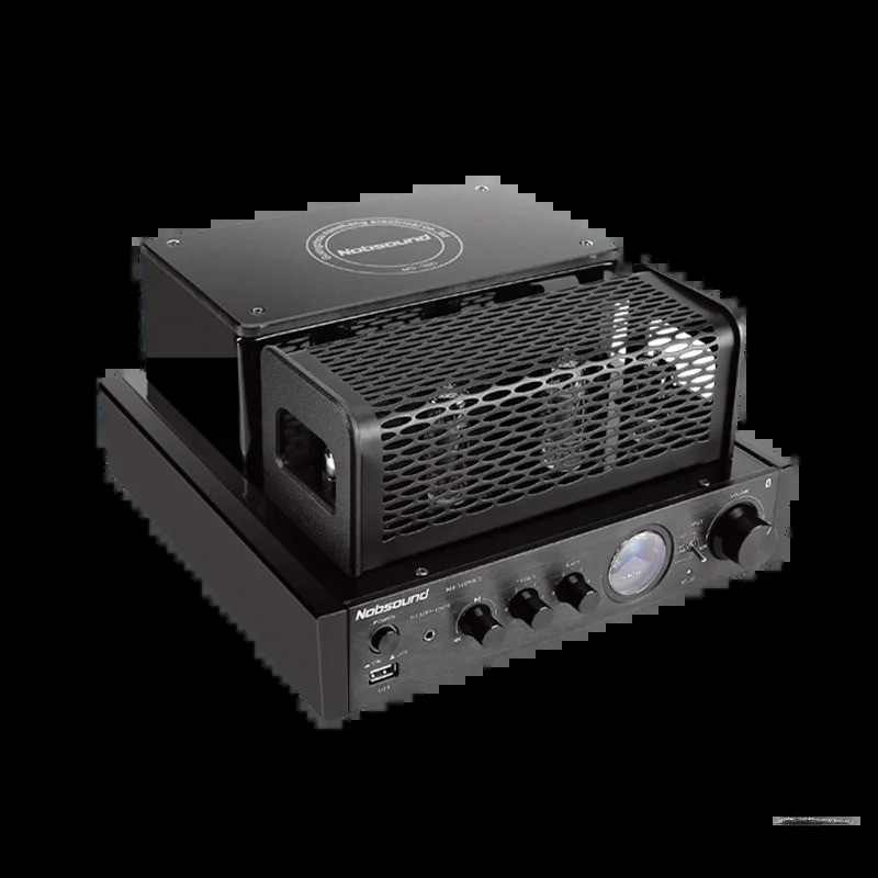 HiFi Tube เครื่องขยายเสียง 6P16N12.1 ช่องบลูทูธ 5.0 Bass Treble Balancer Optical Fiber Coaxial USB โ