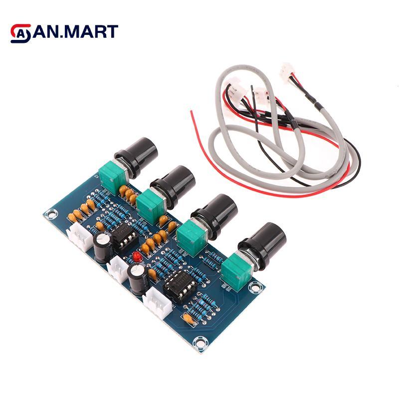AN.MART XH-A901 NE5532 Tone Board Pre-amp พร้อม Treble Bass Volume Adjustment Pre-amplifier Tone Con